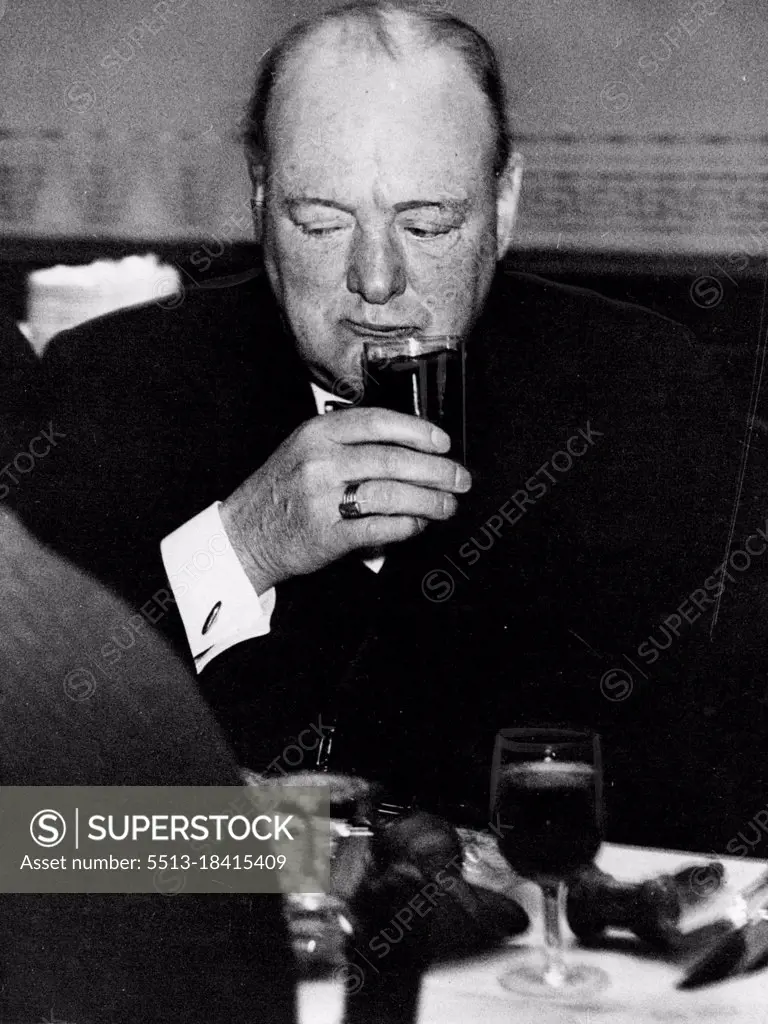 Sir Winston Churchill - Early Life & Scene. November 11, 1935. (Photo by Universal Pictorial Press & Agency).