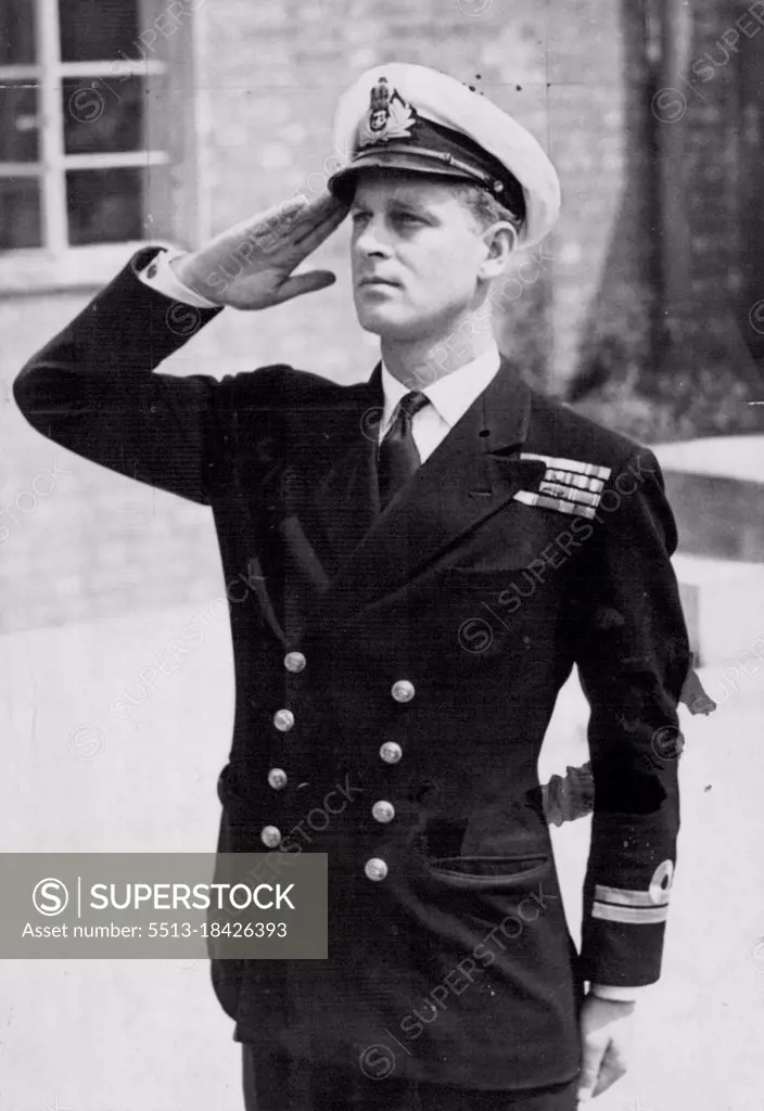 Philip Mountbatten, who will marry Princess Elizabeth on November 20, is proud of two things-his war-worn British nationality and his service and rank in the Royal Navy. June 15, 1951.