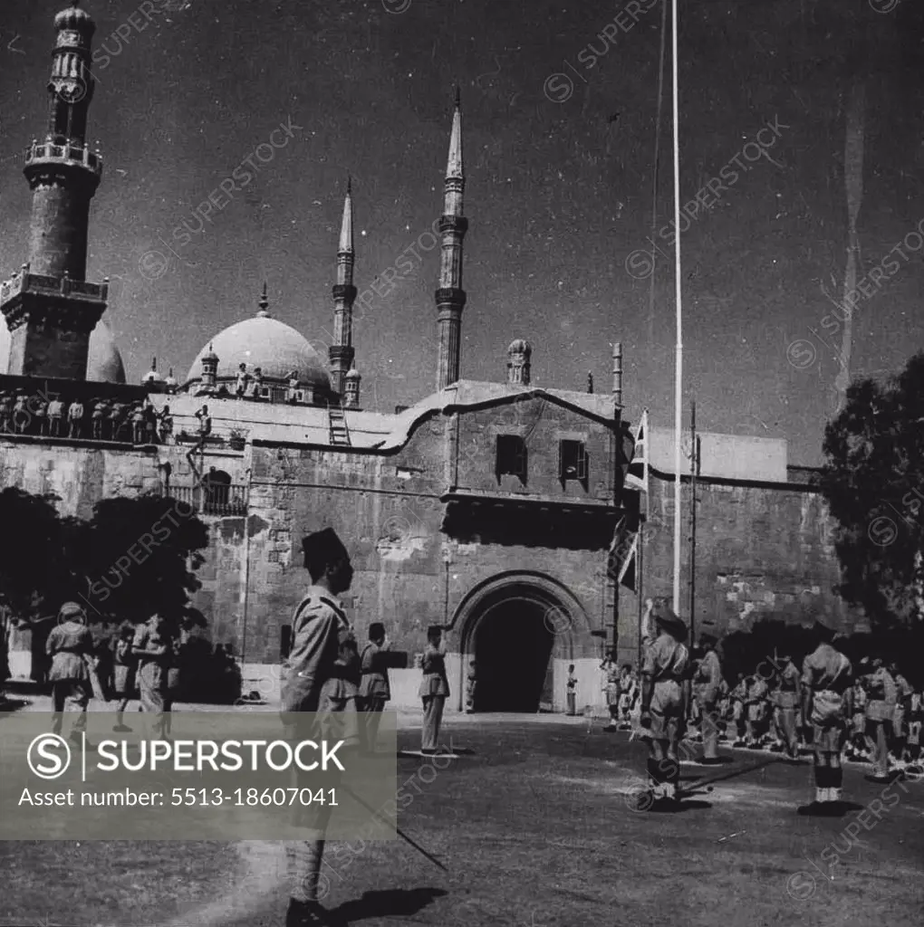 Genera Scenes - Cairo-Egypt - United Arab - Republic. July 16, 1946. (Photo by Sport & General Press Agency, Limited).