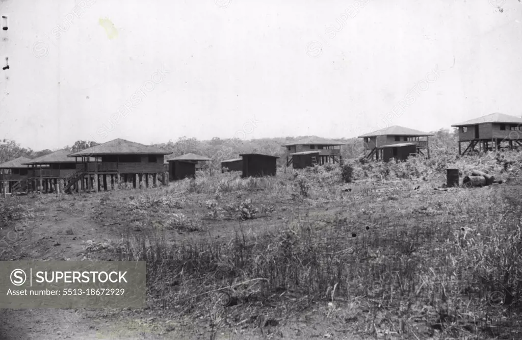 O'Leary's ambition is to house natives comfortably. Typical of his plan is the building of a new village at Bamaga.***** of the unique settlement of Bamaga which lies 25 miles south of Cape York and six miles inland from the Gulf of Carpentaria. It is the most northerly community on the Australian mainland.Village houses at Bamaga. June 04, 1952.