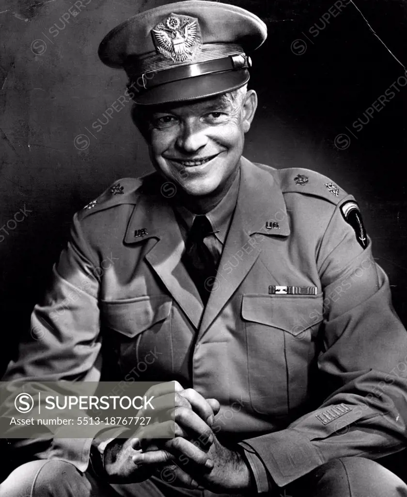 General Dwight Eisenhower Chief of staff, U.S. Army. March 23, 1948. (Photo by Photo Pictorial Press).