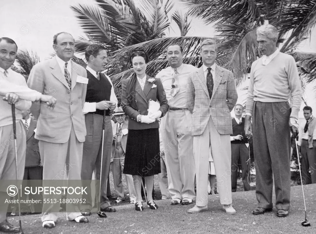 Duke & Duchess Windsor - Portraits (Royalty). May 04, 1941. (Photo by International Press Photos). 