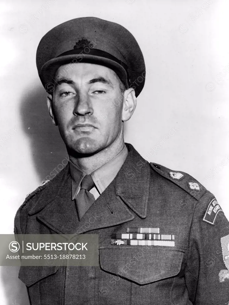 Lt. Col. F. G. Hassett, former commander of the ***** battalion in Korea, newly appointed commandant of the School of Lnfantry, Victoria. November 22, 1954.