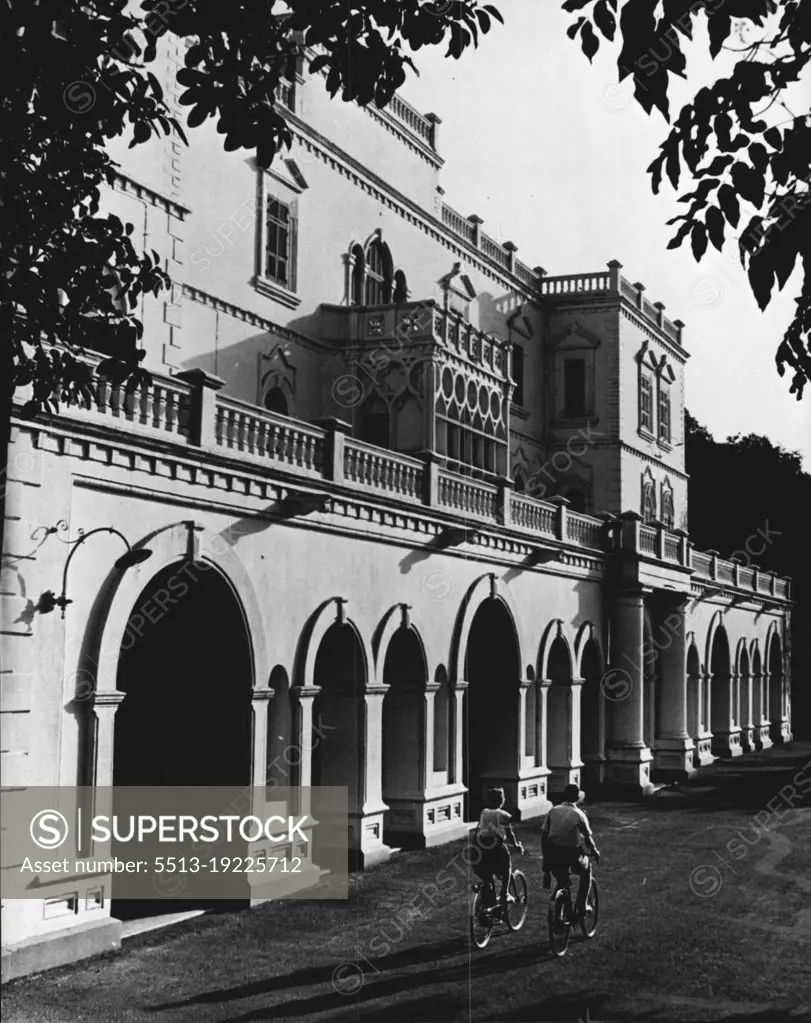 The Anglo-Egyptian Sudan -- The Palace of the Governor General in Khartoum. November 7, 1951. (Photo by Rodger, Camera Press).