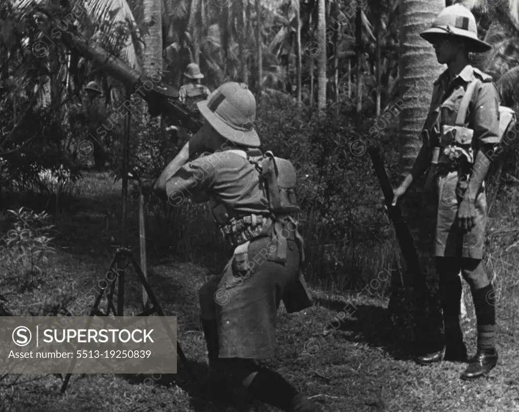 A ***** gunner in the Malayan jungle. July 28, 1941.