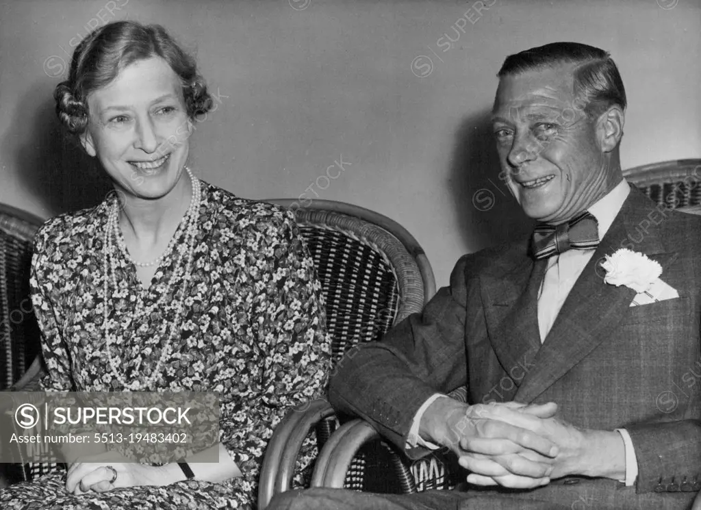 Duke and Sister To See Ailing Mother-- The Duke of Windsor and his sister The Princess Royal are shown here aboard the Liner Queen Elizabeth on their arrival at Southampton, March 11, From New York. They are on a visit to their mother, Ailing Queen Mary. The Duke said he did not know how long he would be spending in London, adding that he would probably visit Paris next week for business reasons and afterwards return to England. The Princess Curtailed her tour of the West Indies to return to London confinement to bed. She flew from Trinidad and joined The Duke in New York. March 19, 1953. (Photo by Associated Press Photo).