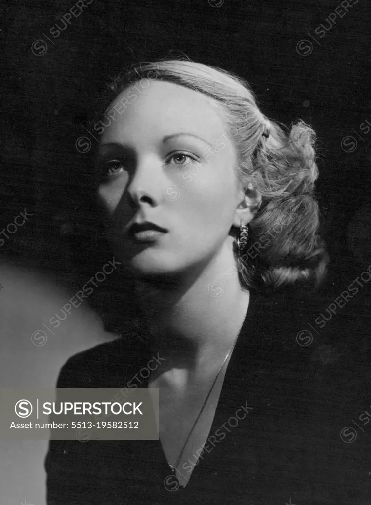 Lady Iris Mountbatten -- Formerly Lady Iris O'Mallery; she is the only daughter of the first Marquess of Carisbrooke. She has that remote, clear-skinned beauty, typical of the superior Englishwoman. American advertising men hastened to exploit it and also her regal connections. November 27, 1951. (Photo by Bassano, Camera Press).