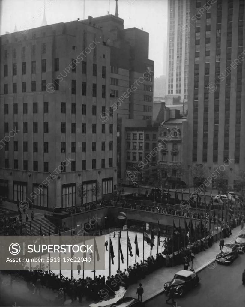 Manhattan - General - New York, America. December 30, 1946. (Photo by Wide World Photo).