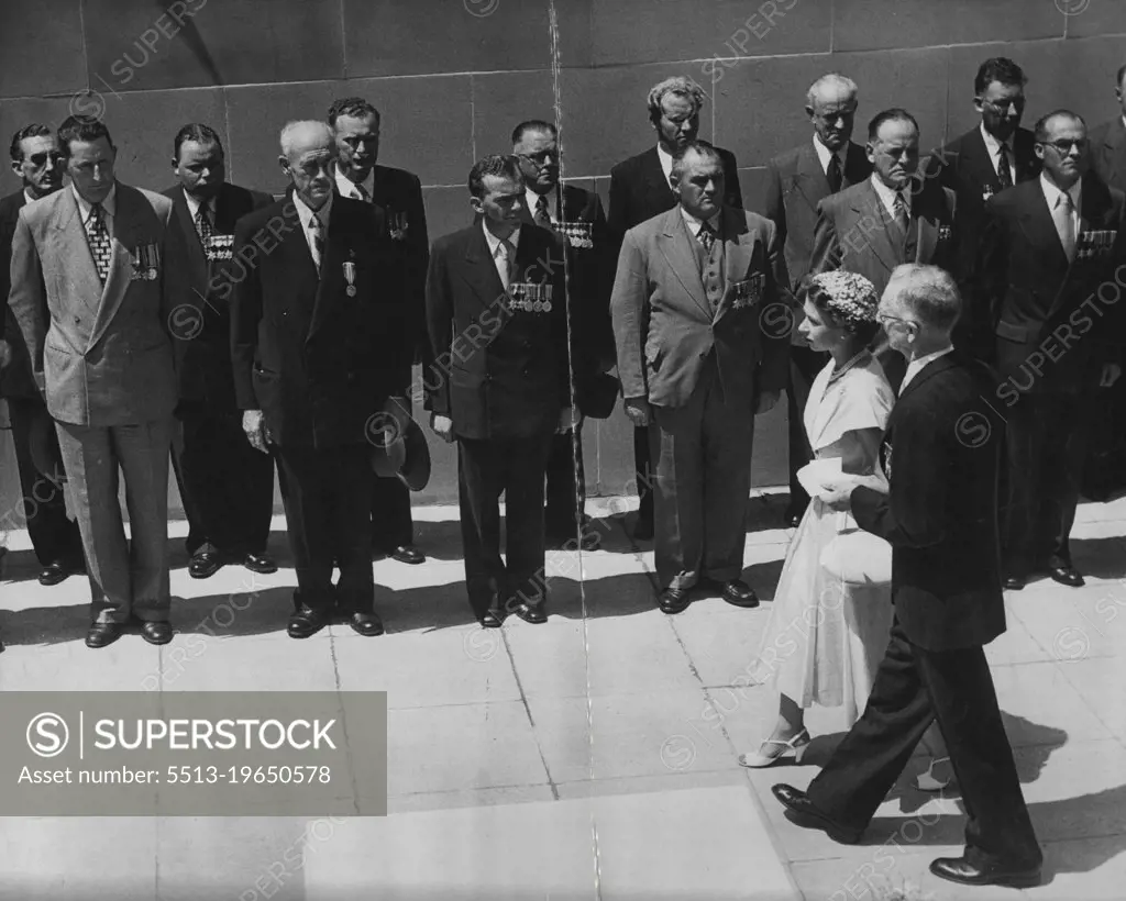 Queen Elizabeth & Duke Of Edinburgh - Tour Of Australia 1954 - Victorian Scenes Royal Tours. February 17, 1954.