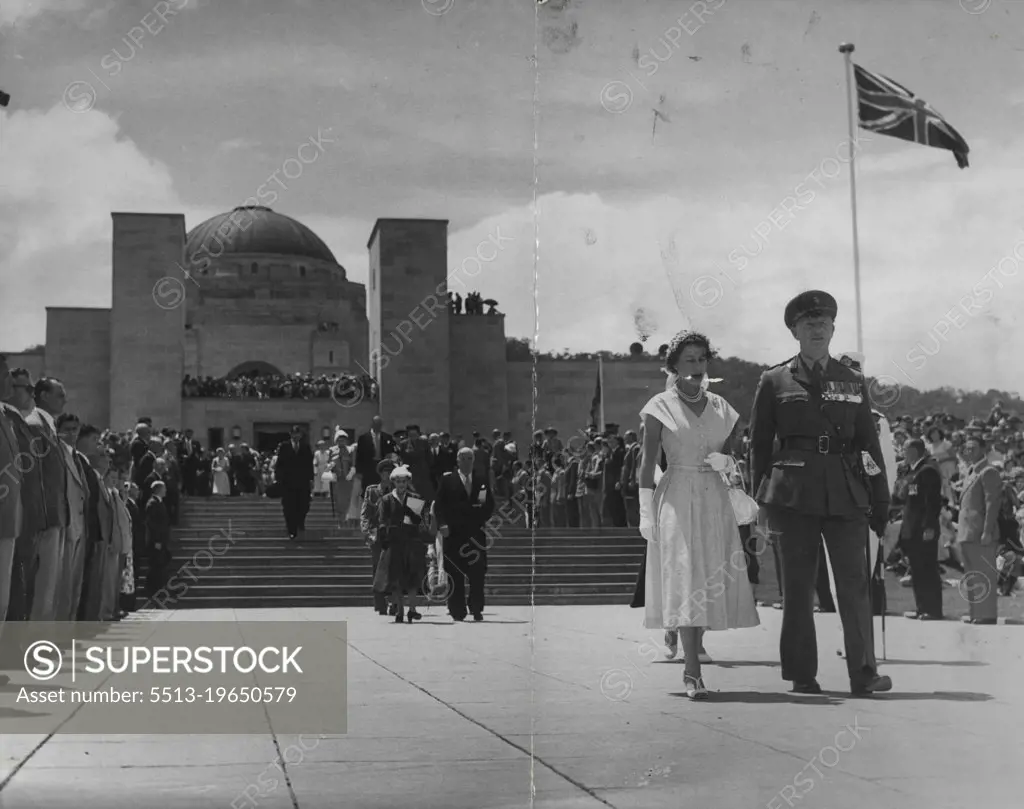 Queen Elizabeth & Duke Of Edinburgh - Tour Of Australia 1954 - Victorian Scenes Royal Tours. February 17, 1954.