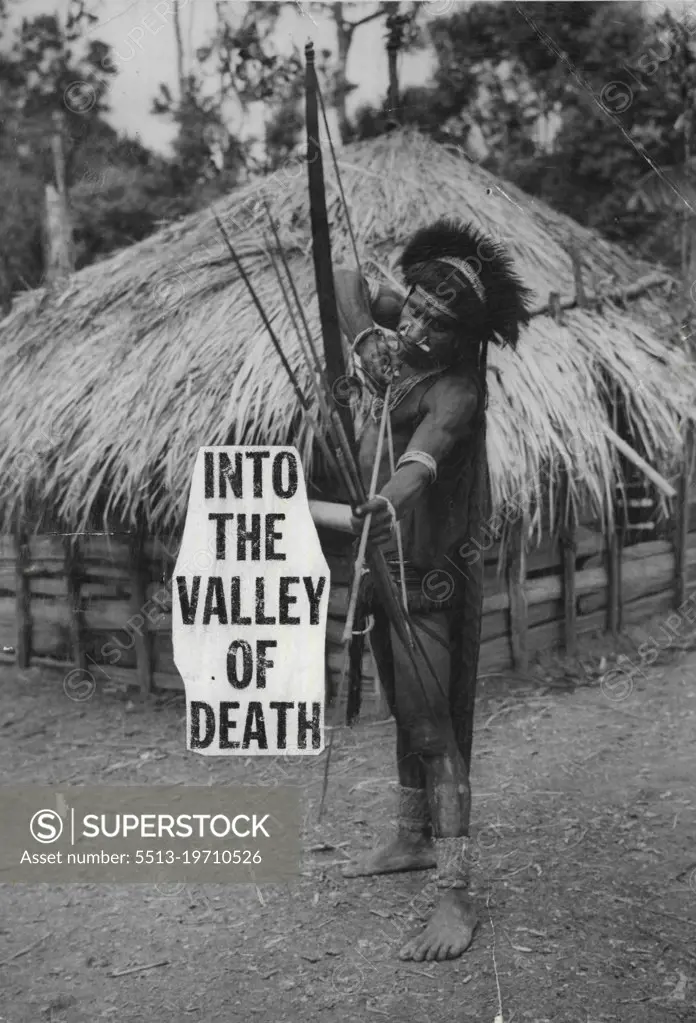 Papua New Guinea - Population - Tribal. June 24, 1955.