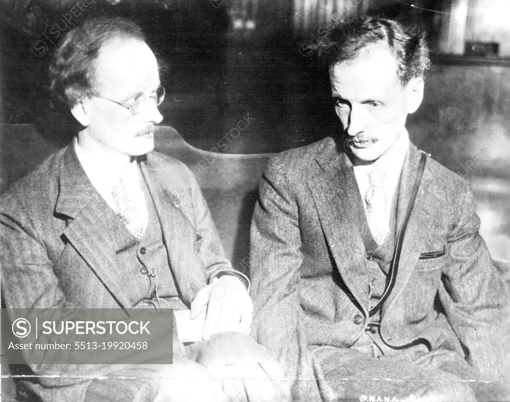 Piccard Brothers Auguste and Jean. June 18, 1934.