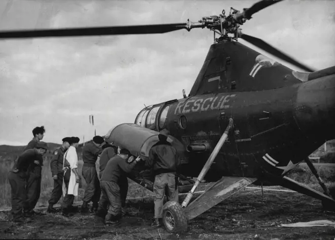 132.A. - Ambulance Planes - British. January 07, 1953. (Photo by Paul Popper Ltd.).