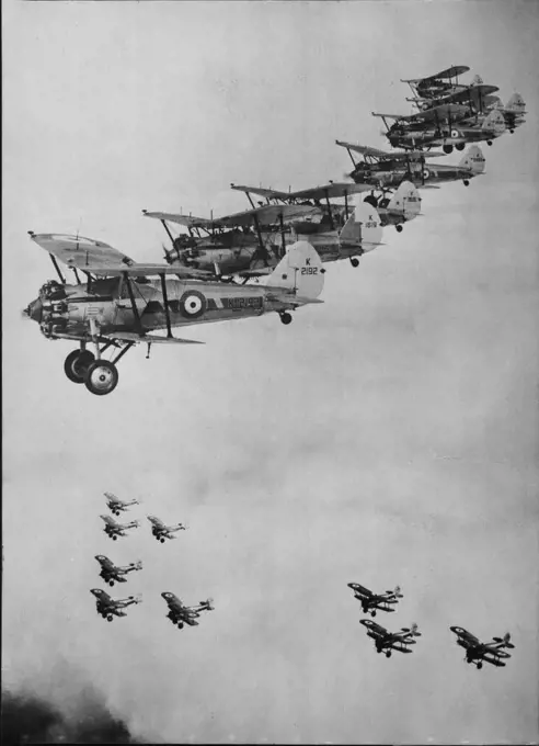 105A - Bristol "Bulldog". June 15, 1936. (Photo by The Associated Press of Great Britain Ltd.).