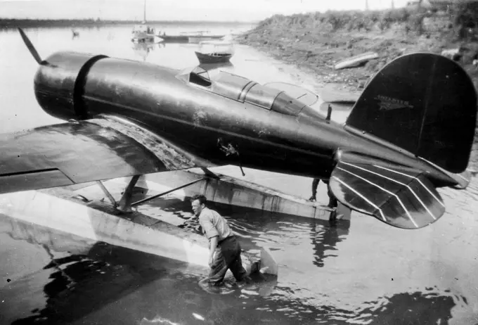 141 - Lindbergh's Planes & Flights. September 22, 1931.