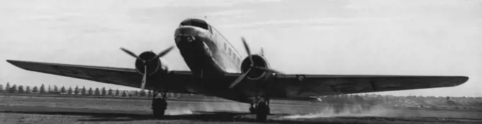 Bungana Douglas Airlines. January 16, 1937.