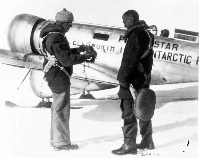 Arctic Expedition - Lincoln Ellsworth Expedition - 1933, 34, 35. April 20, 1936.