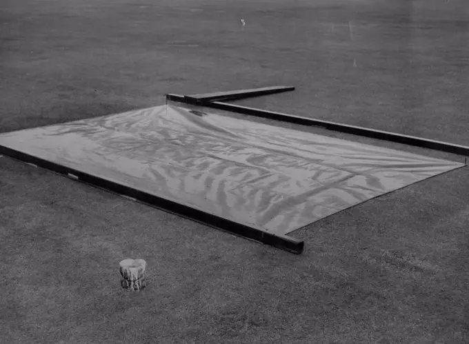 Covering at Sydney Cricket Ground. December 23, 1946.