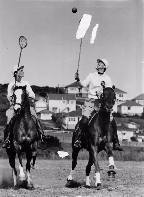 Polo Cross. June 21, 1955.