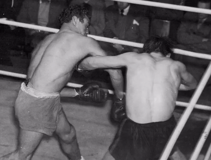 Clem Sands - Boxer. June 6, 1951.