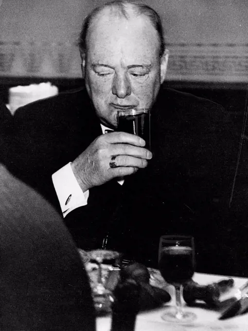 Sir Winston Churchill - Early Life & Scene. November 11, 1935. (Photo by Universal Pictorial Press & Agency).