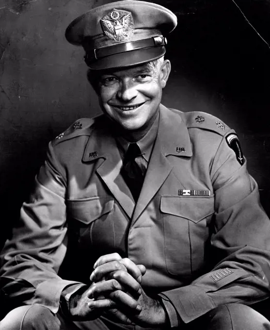 General Dwight Eisenhower Chief of staff, U.S. Army. March 23, 1948. (Photo by Photo Pictorial Press).