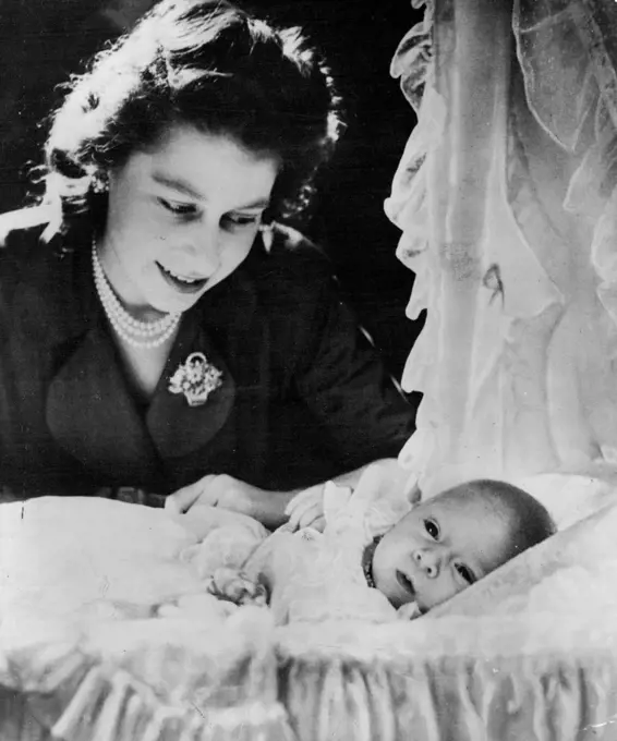 Princess Elizabeth And Her Son :Princess Elizabeth with her baby son, Prince Charles Philip Arthur George, now five weeks old, whose father is the Duke of Edinburgh, seen together in this charming photograph taken by Mr Cecil Beaton, at Buckingham Palace, London.The Royal baby will be known as Prince Charles of Edinburgh. December 21, 1948.
