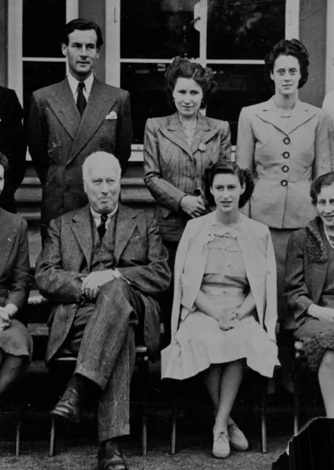 Group Captain Peter Townsend was tipped to marry Princess Margaret . . . but it was a love affair that was never allowed to blossom into marriage. May 20, 1955. (Photo by The Topical Press Agency Ltd.).