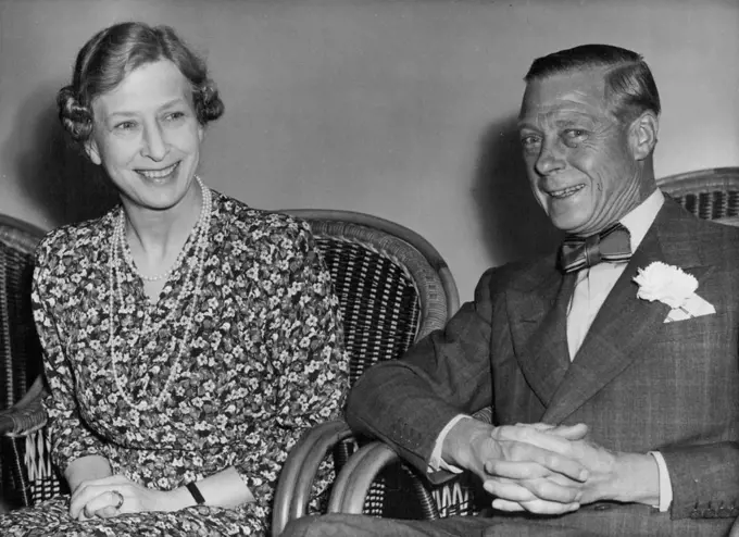 Duke and Sister To See Ailing Mother-- The Duke of Windsor and his sister The Princess Royal are shown here aboard the Liner Queen Elizabeth on their arrival at Southampton, March 11, From New York. They are on a visit to their mother, Ailing Queen Mary. The Duke said he did not know how long he would be spending in London, adding that he would probably visit Paris next week for business reasons and afterwards return to England. The Princess Curtailed her tour of the West Indies to return to London confinement to bed. She flew from Trinidad and joined The Duke in New York. March 19, 1953. (Photo by Associated Press Photo).