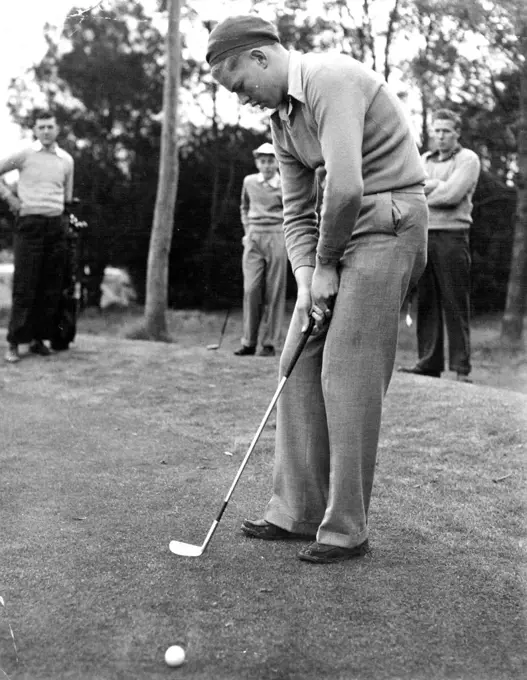 Frank Phillips - Golf - Personality. August 22, 1950.