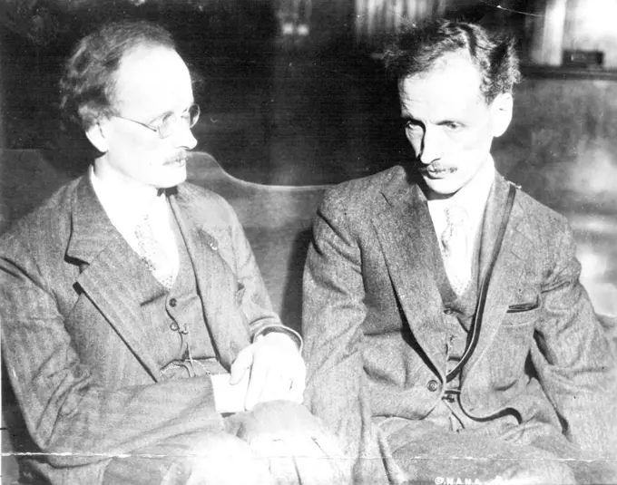 Piccard Brothers Auguste and Jean. June 18, 1934.
