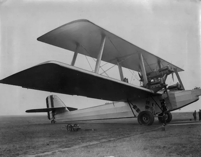 Caproni planes - Aviation. April 10, 1930. (Photo by Colimibi Gerardo (Bin).