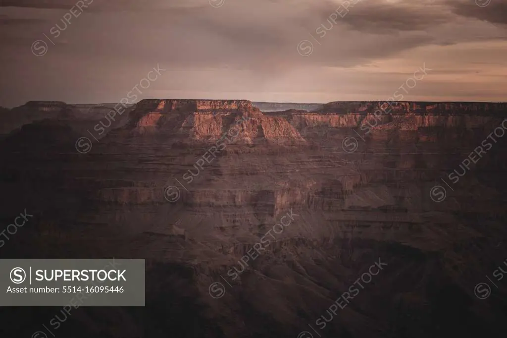 Grand Canyon at sunset from Hopi Point