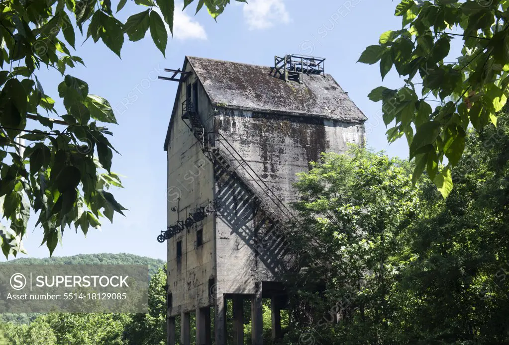 Abandoned Buildings in Historic Thurmond, WV