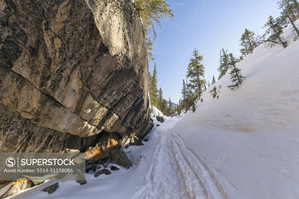 Rocky Mountain National Park in Winter, Colorado