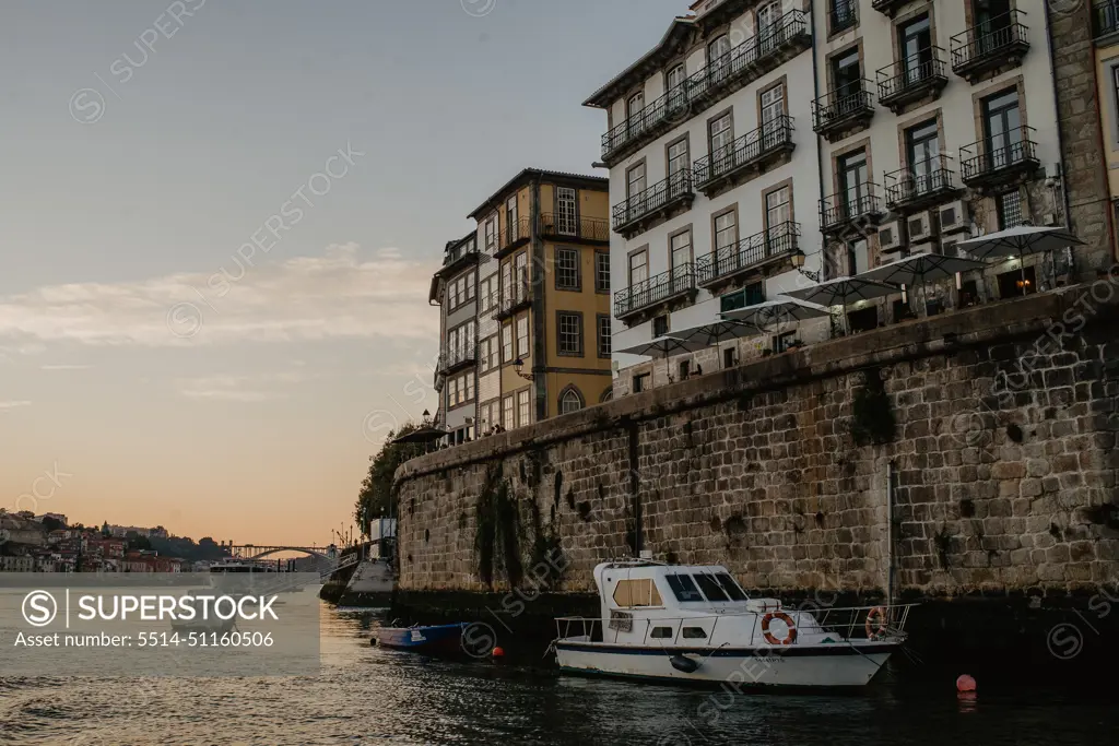 Sun Set Porto Portugal