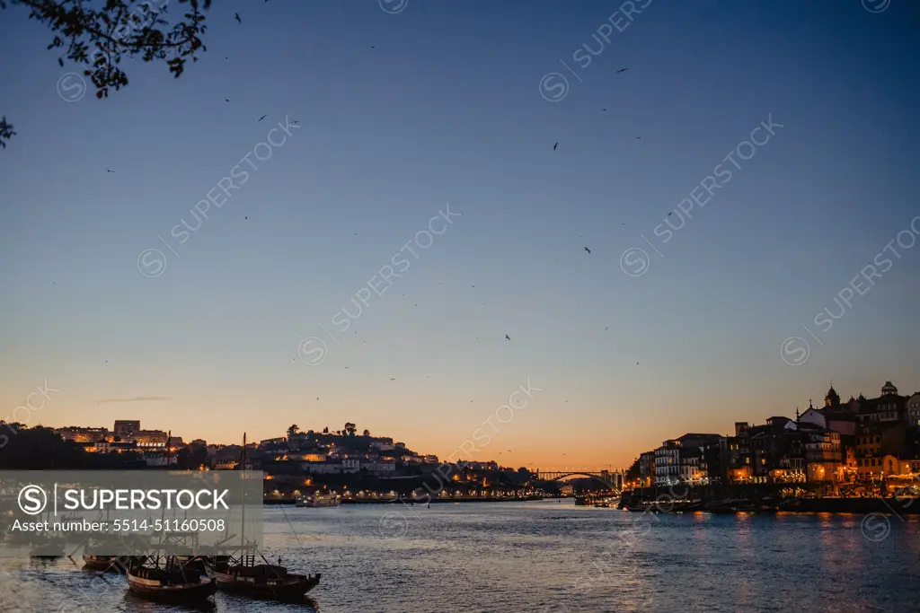 Sunset Porto Portugal