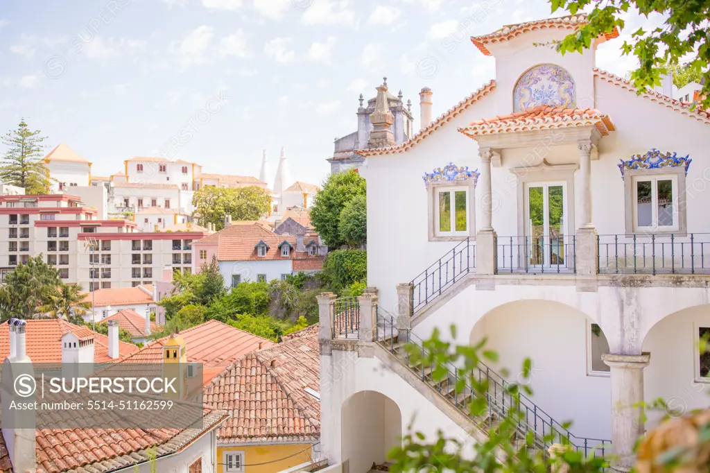 Walking through Sintra, Portugal