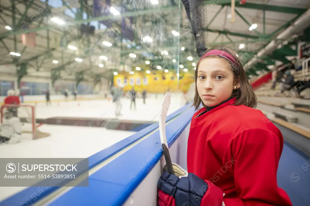 11 year female hockey player