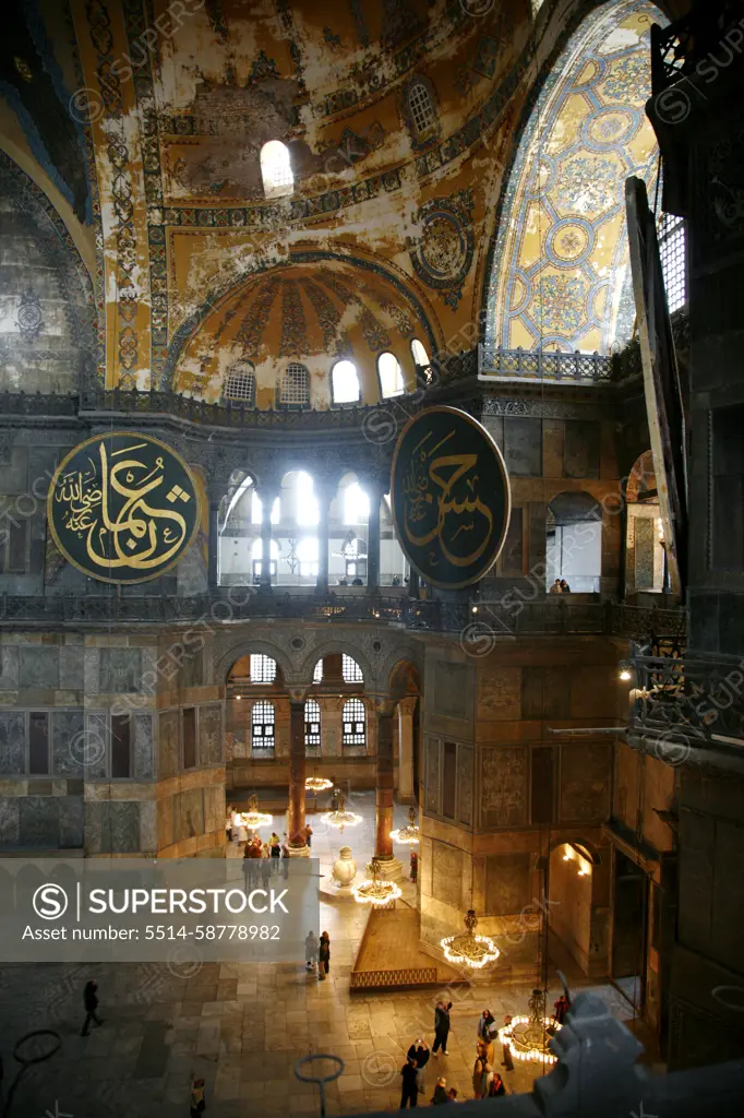 The Haghia Sophia Istanbul, Turkey.