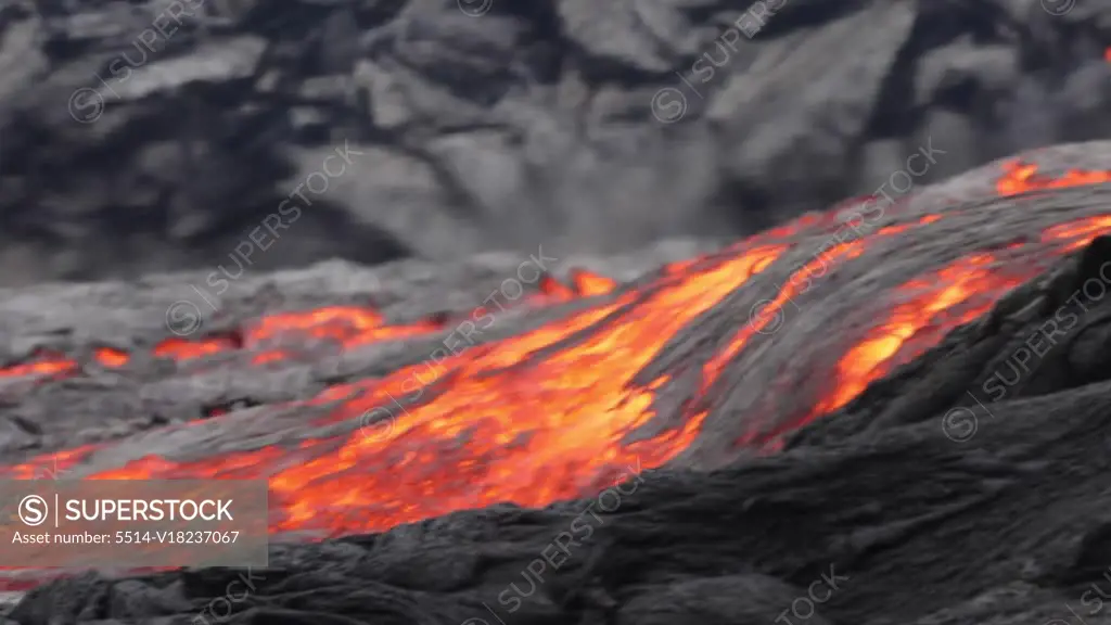 Melting 2024 lava