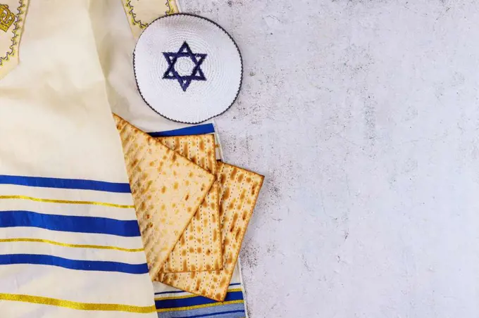 Judaism religious on jewish matza passover