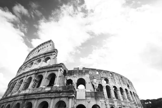 Rome Coliseum Black & White