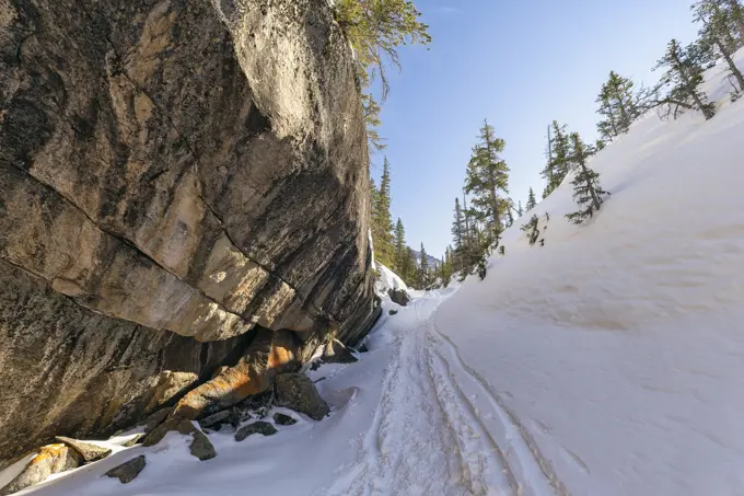 Rocky Mountain National Park in Winter, Colorado