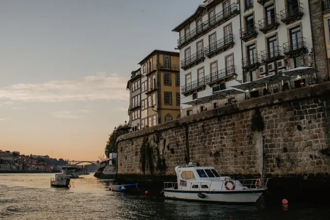 Sun Set Porto Portugal