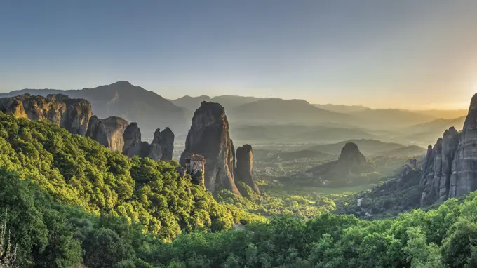 Rousanou Monastery in Meteora, Greece