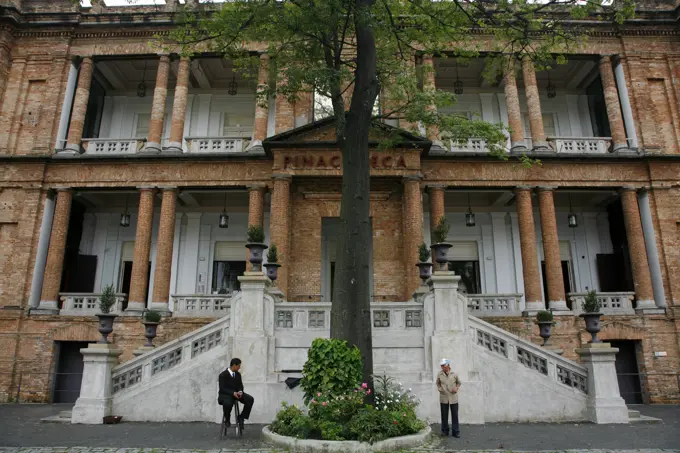 Pinacoteca do Estado (State Art Gallery), Sao Paulo, Brazil.