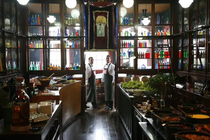 Chafariz restaurant in Ouro Preto, Brazil.