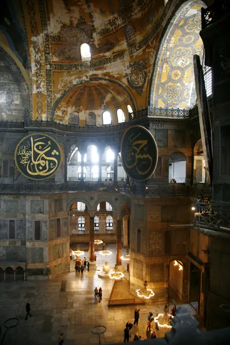 The Haghia Sophia Istanbul, Turkey.