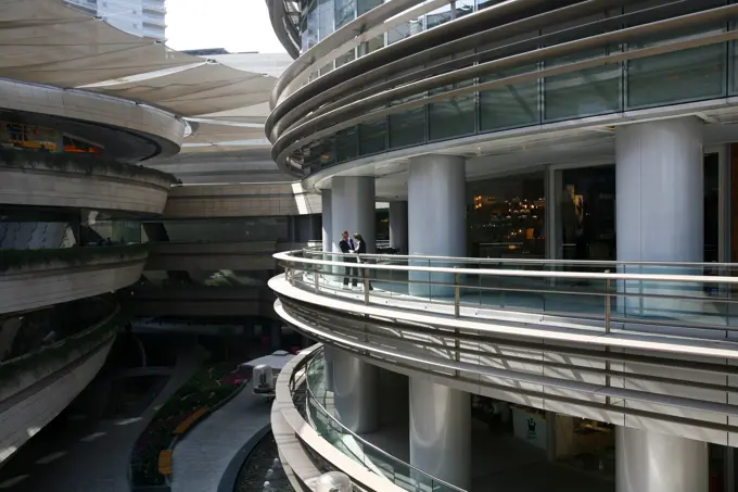 Kanyon shopping mall in Levent area, Istanbul, Turkey.